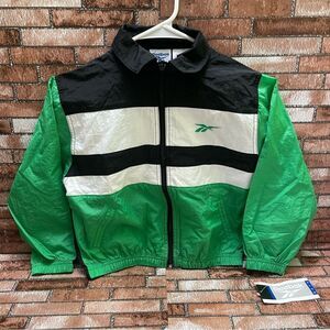 Reebok vintage 90’s Retro Windbreaker Jacket Boy’s L